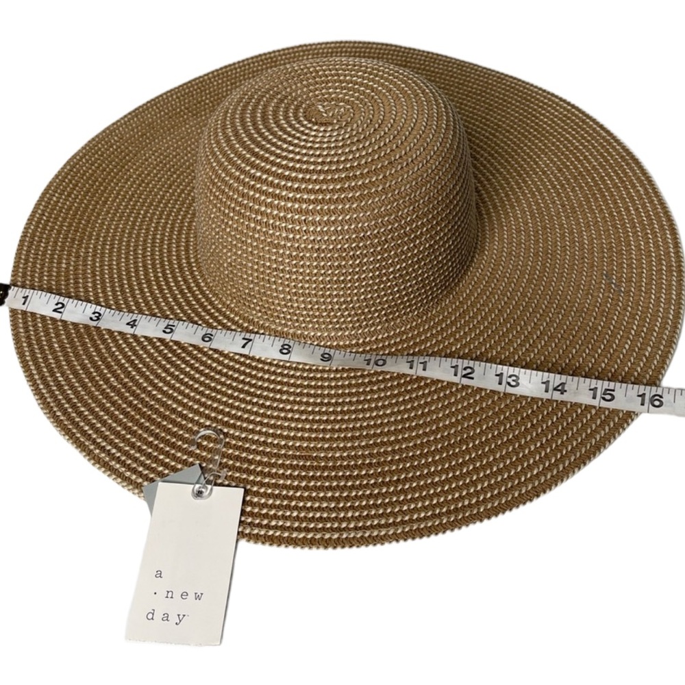 Women' Wide Brim Traw Hat - a New Day™ One Size - Picture 5 of 7